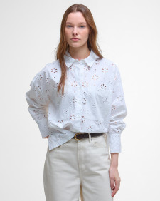 Melissa Broderie Anglaise Shirt White