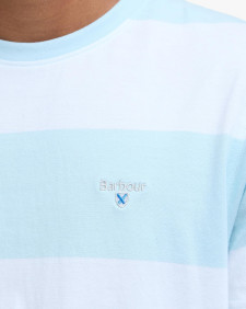 Whalton Striped T-Shirt Pale Sky