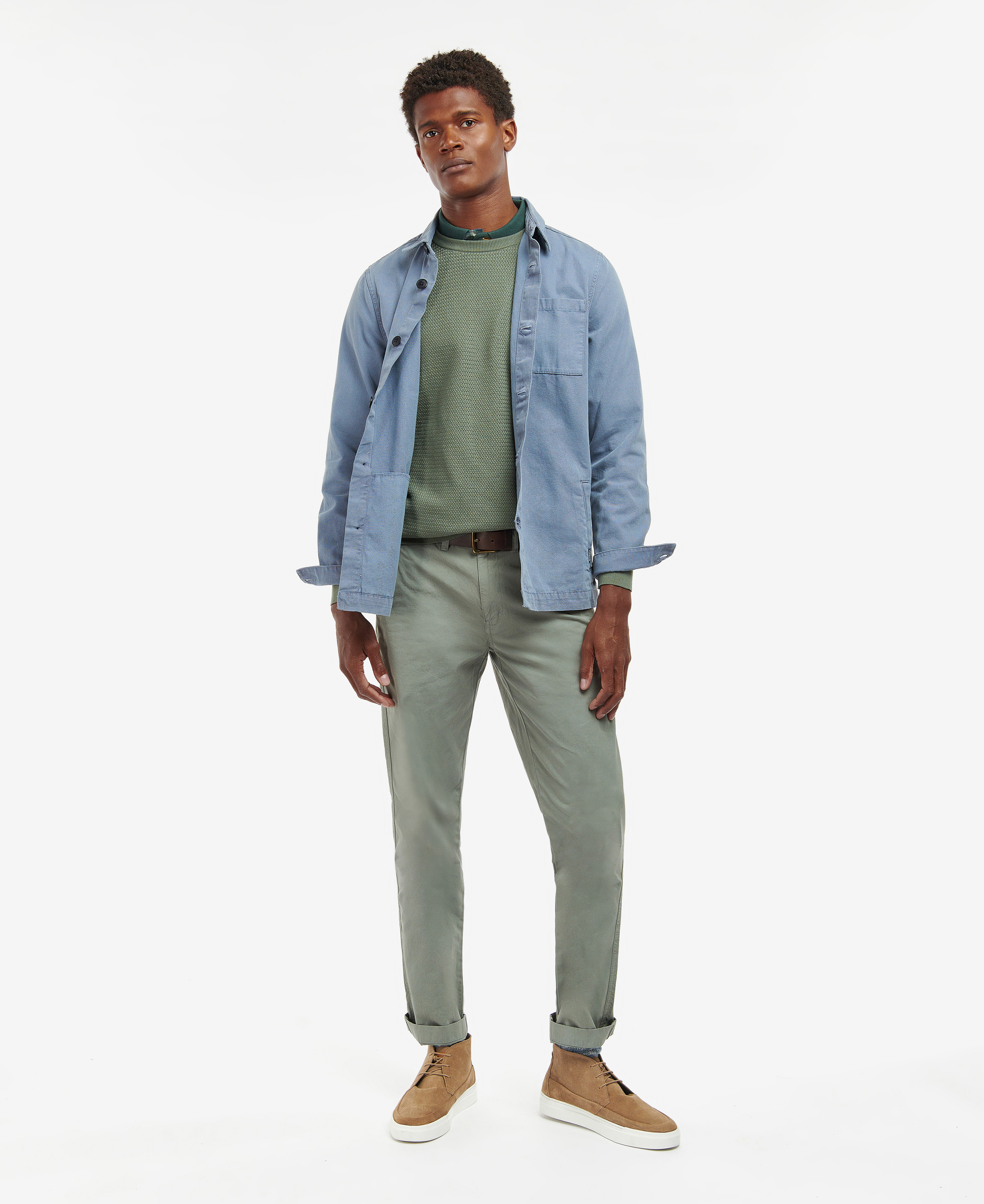 Washed Cotton Overshirt image number 1