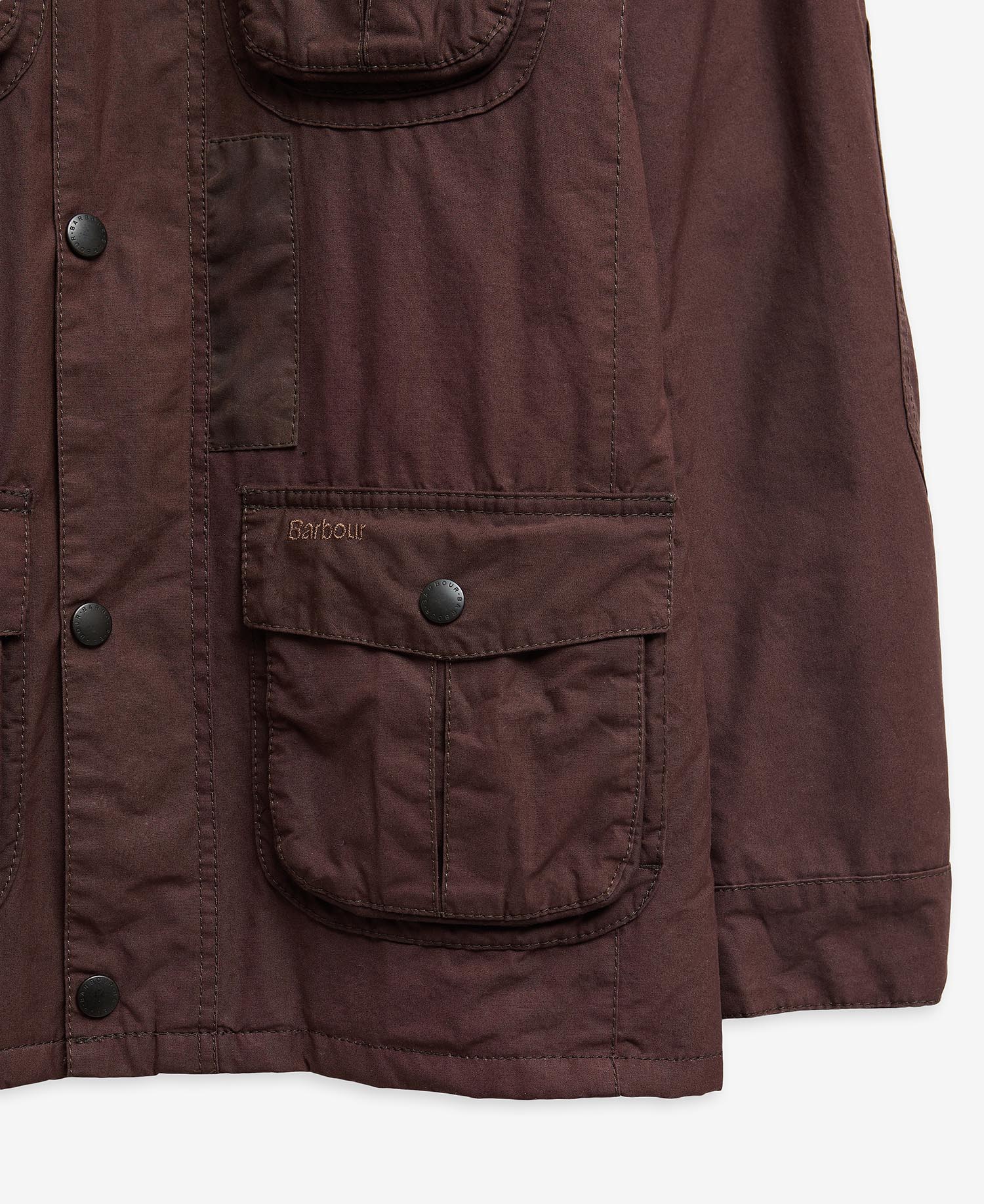 Barbour Re-Loved Corbridge Waxed Jacket - Size M image number 4