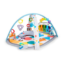 Baby Einstein Kickin' Tunes 4-in-1 Baby Activity Gym & Tummy Time Play Mat with Piano, 0-36 Months, Multicolor - image 3 of 18