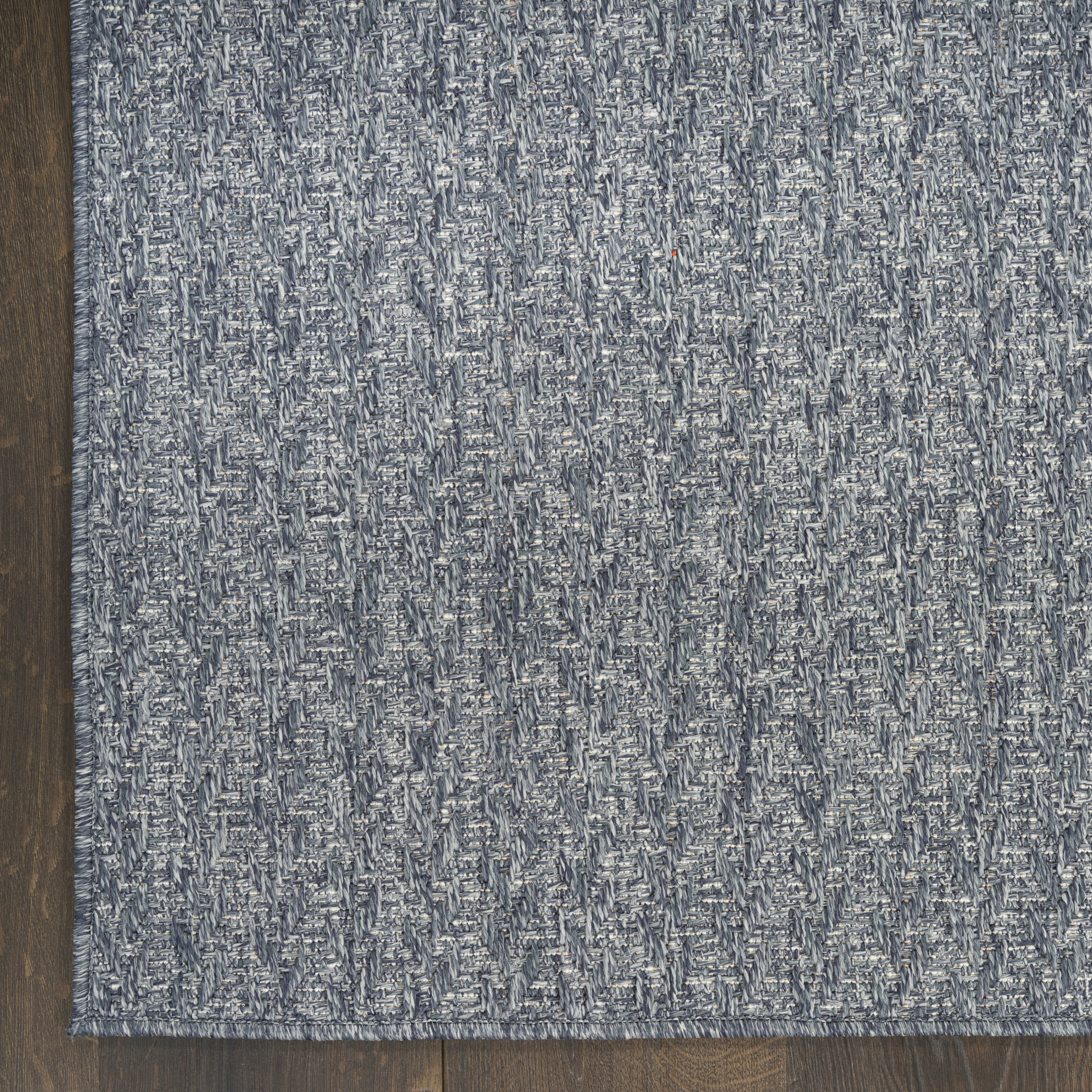 Nourison Tulum 9' x 12' Denim Outdoor Rug