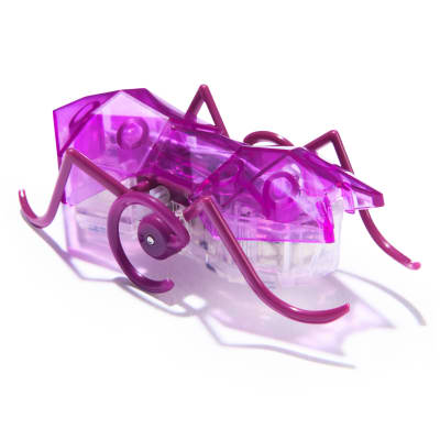HEX BOTS Robotic Micro Ant, Autonomous Mechanic Insect Toys for Kids, Adjustable Robotic Ant Figure, Robot Toys for Boys & Girls Ages 8 & Up, Purple