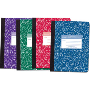 Marble Composition Book, Assorted Colors, 1 Book