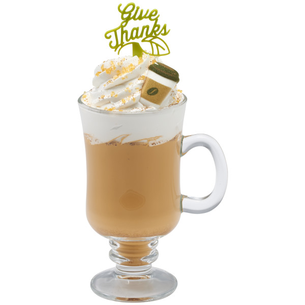 Mocha Coffee Icon Dec-Ons® Decorations