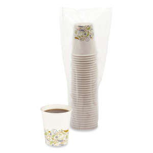 Boardwalk, Deerfield Printed Paper Hot Cups, 8 oz, Multicolor