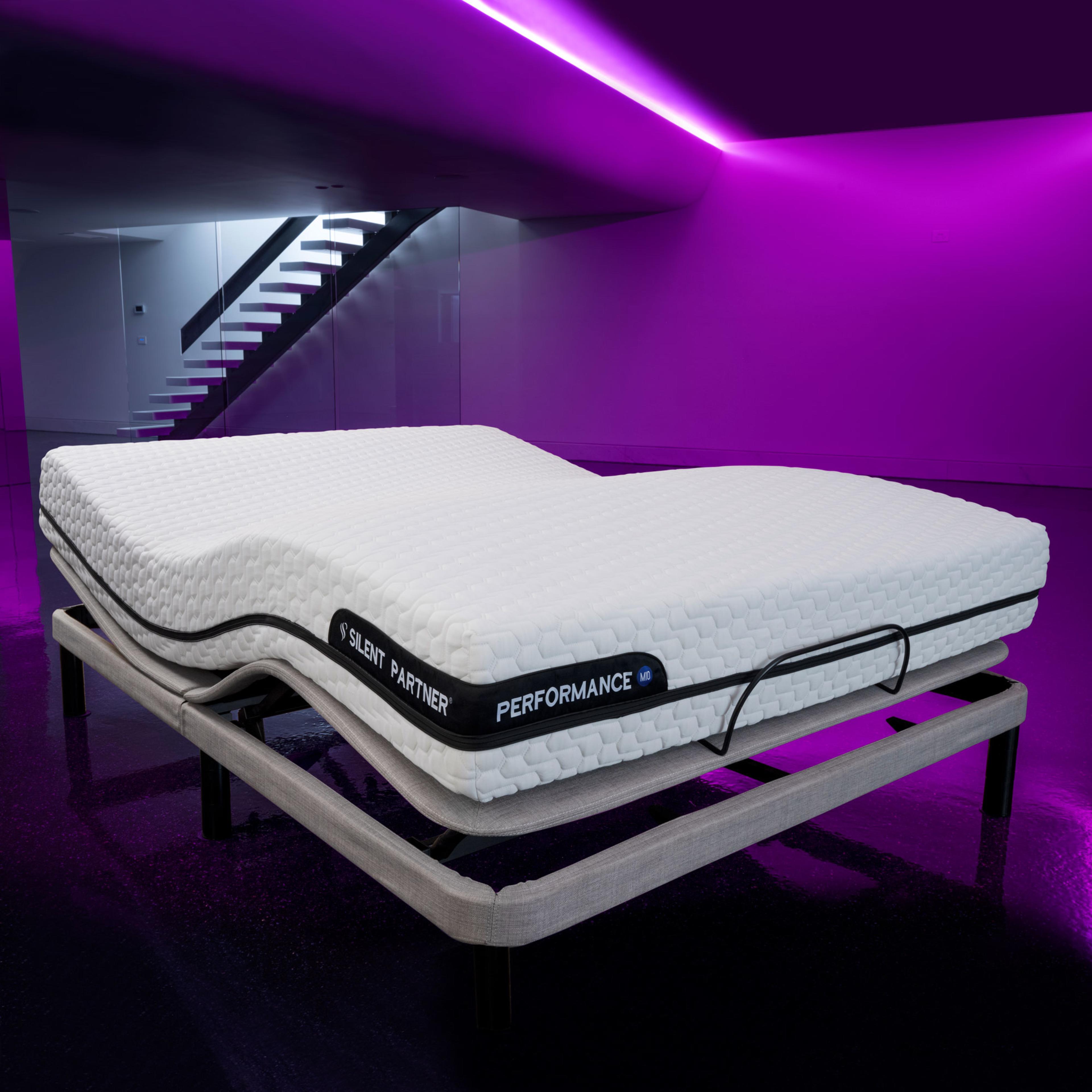 Lifestyle image of the  Silent Partner Performance Mk2 Mattress, Medium from Forty Winks