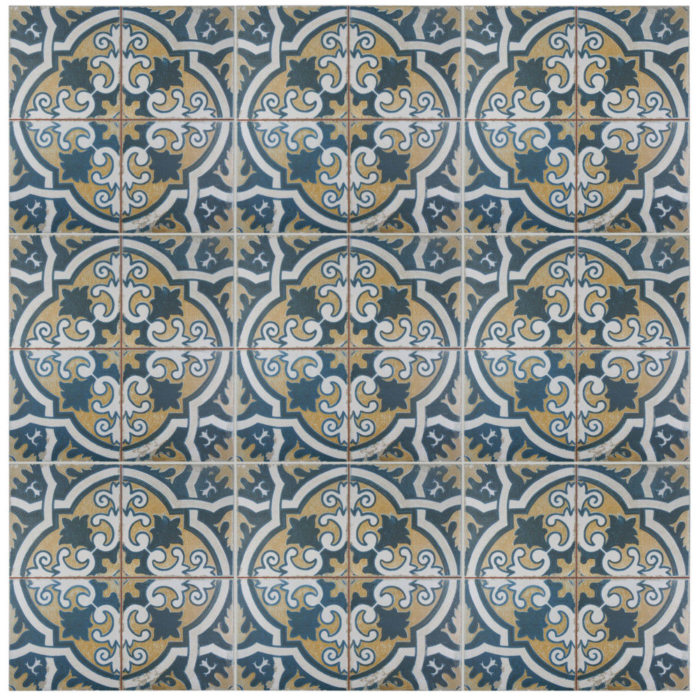 Kings Original Canarsie 17.63x17.63 Square Ceramic Floor and Wall Digital Pattern