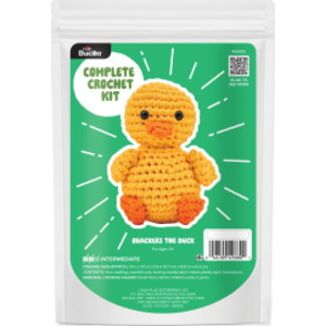 Amigurumi Quackers the Duck Crochet Kit