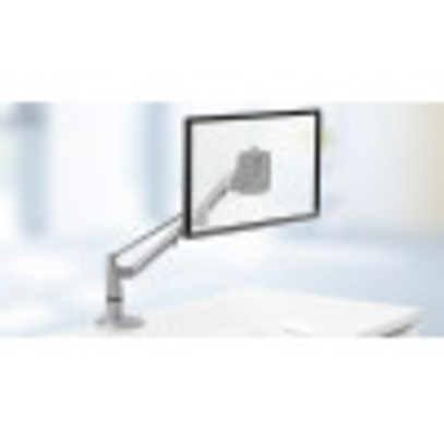 Elevate your monitors to create more useable desk space.