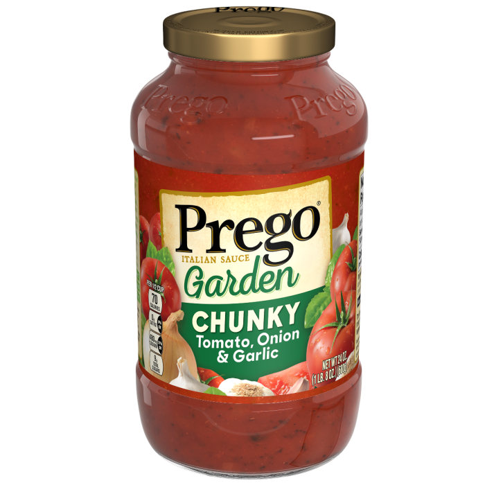 Chunky Tomato, Onion & Garlic Italian Sauce