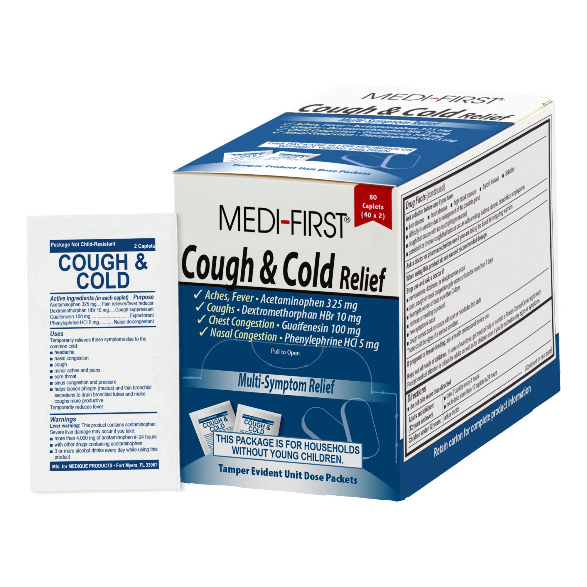 Medi-First® Cold and Cough Multi-Symptom Relief