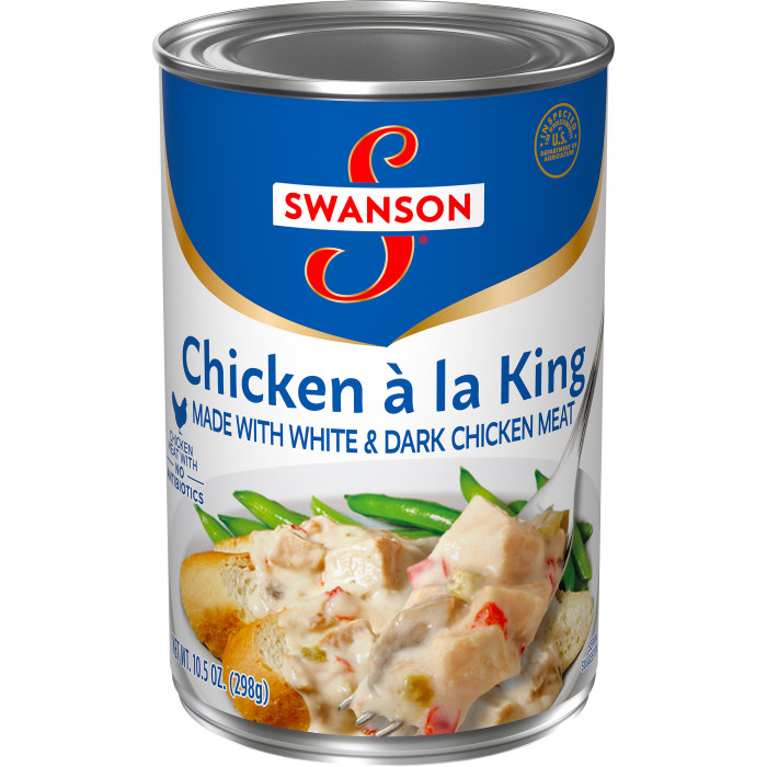 Chicken á la King Made with White & Dark Chicken Meat
