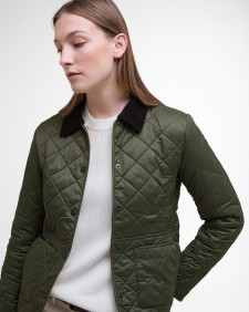 Deveron Polarquilt Jacket Olive-Pearl