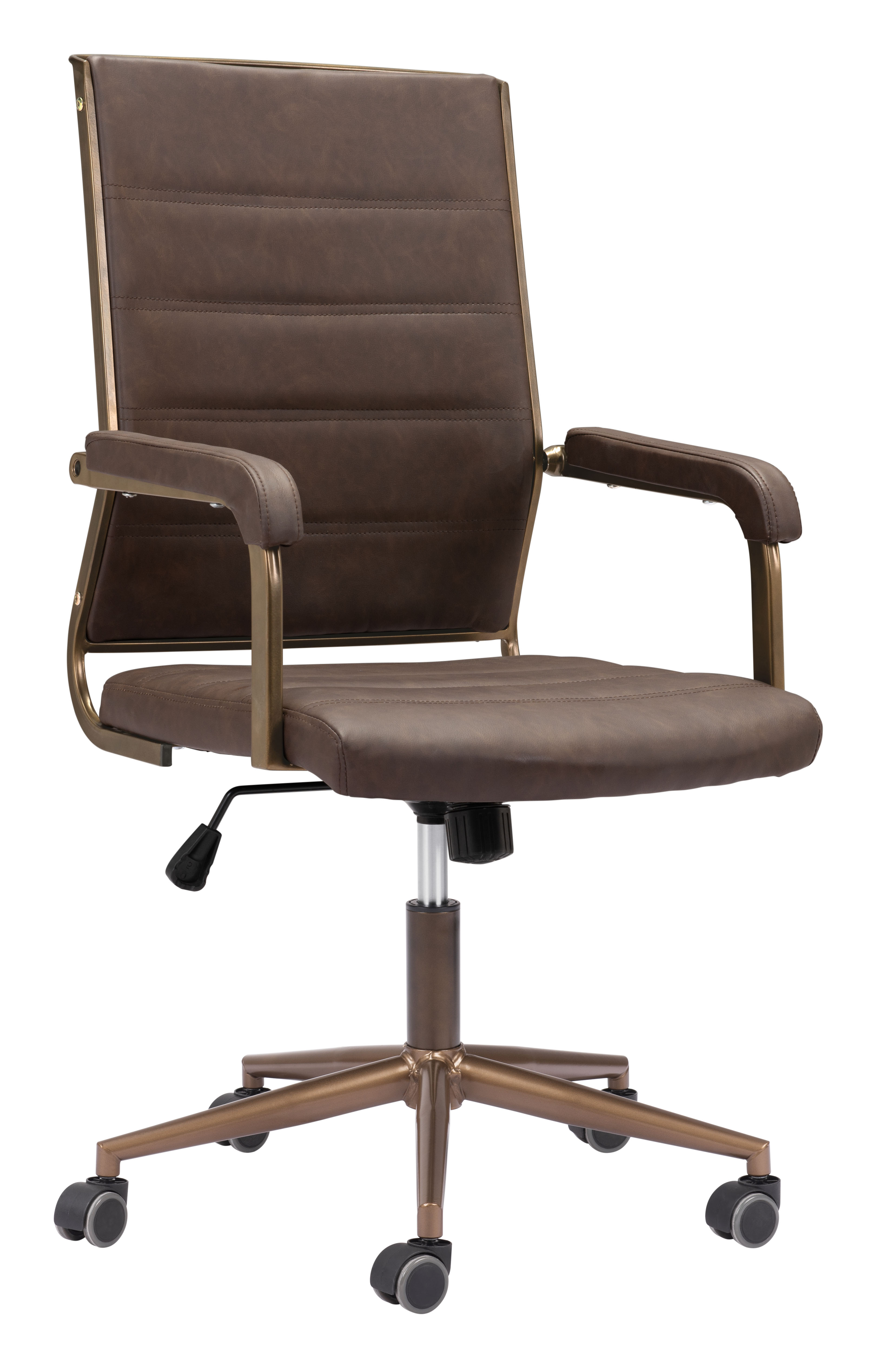 Auction Office Chair Espresso product image