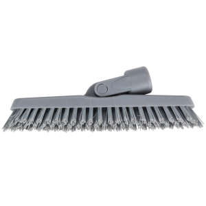 Unger, SmartColor™, 8.6in, Swivel Corner Brush, Polypropylene Bristles, Gray