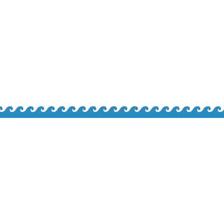 Ocean Waves Border