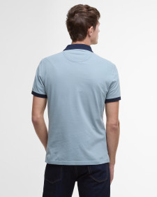 Lynmouth Tipped Polo Shirt Lead