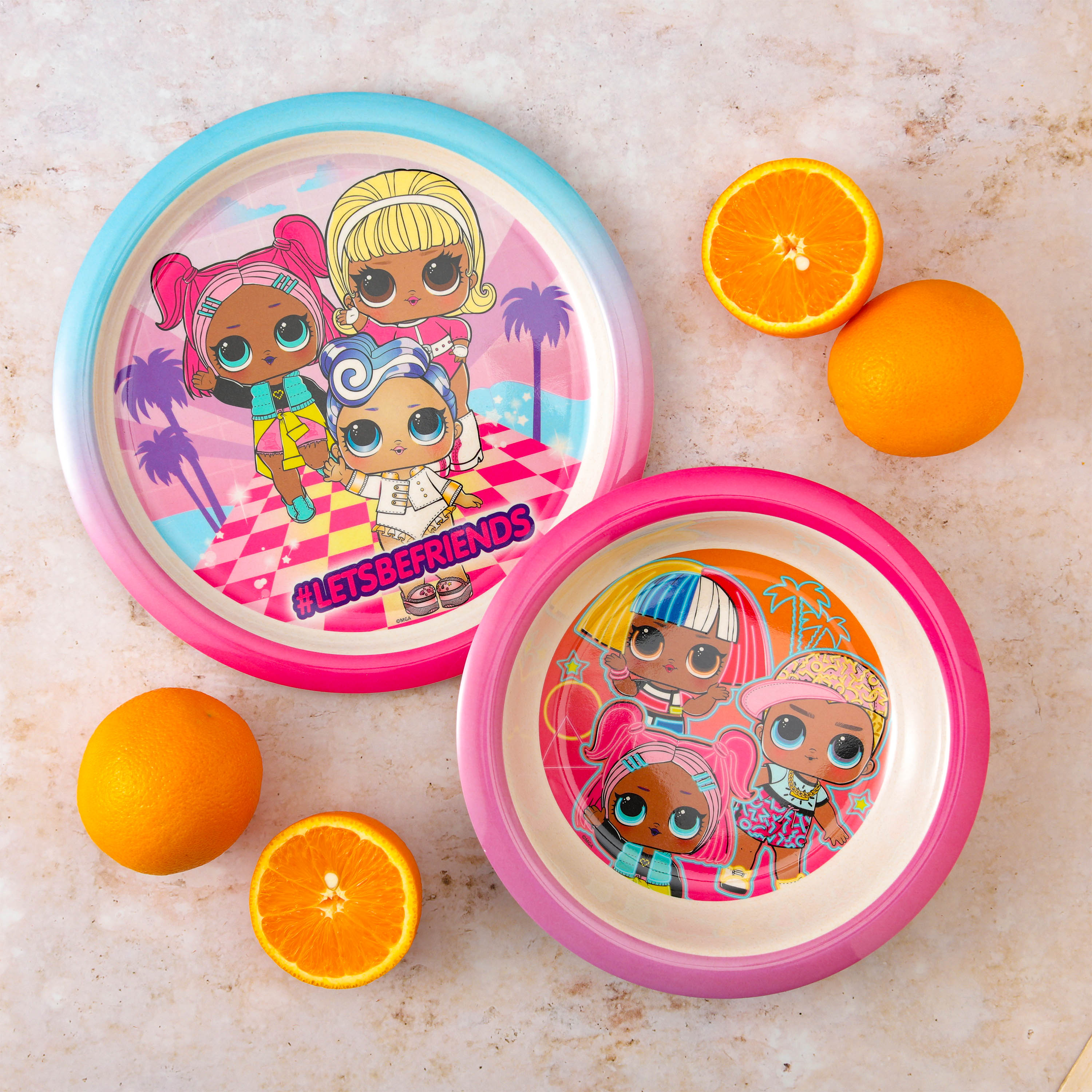 LOL Surprise Kids Plate and Bowl Set, Favorite Characters, 2-piece set slideshow image 11 LOL Surprise Kids Plate and Bowl Set, Favorite Characters, 2-piece set slideshow image 11