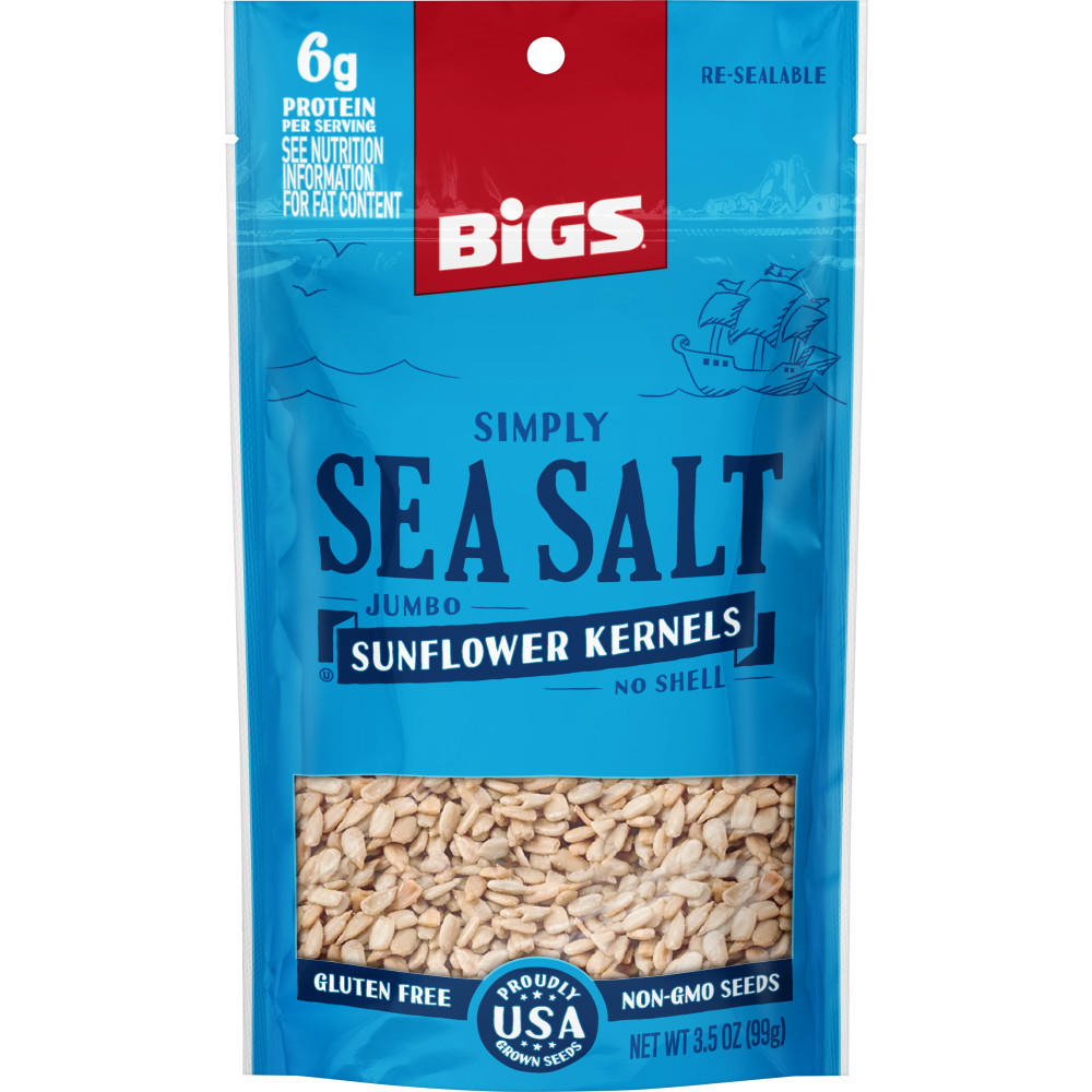 BIGS Simply Sea Salt Sunflower Kernels Conagra Foodservice