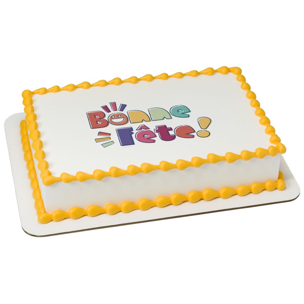 Image Cake Bonne Fête!