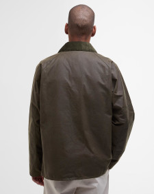 Re-Engineered Short Bedale Waxed Jacket Beech
