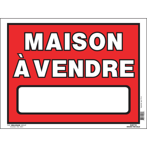 French House For Sale Sign, 12