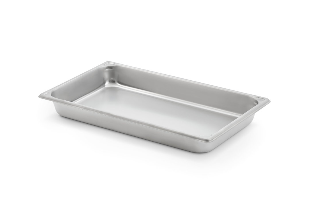 Full-size 2 ½-inch-deep Super Pan® heavy-duty stainless steel steam table pan