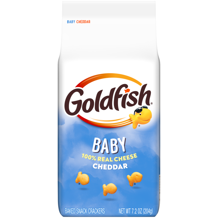 Baby Cheddar Baked Snack Crackers