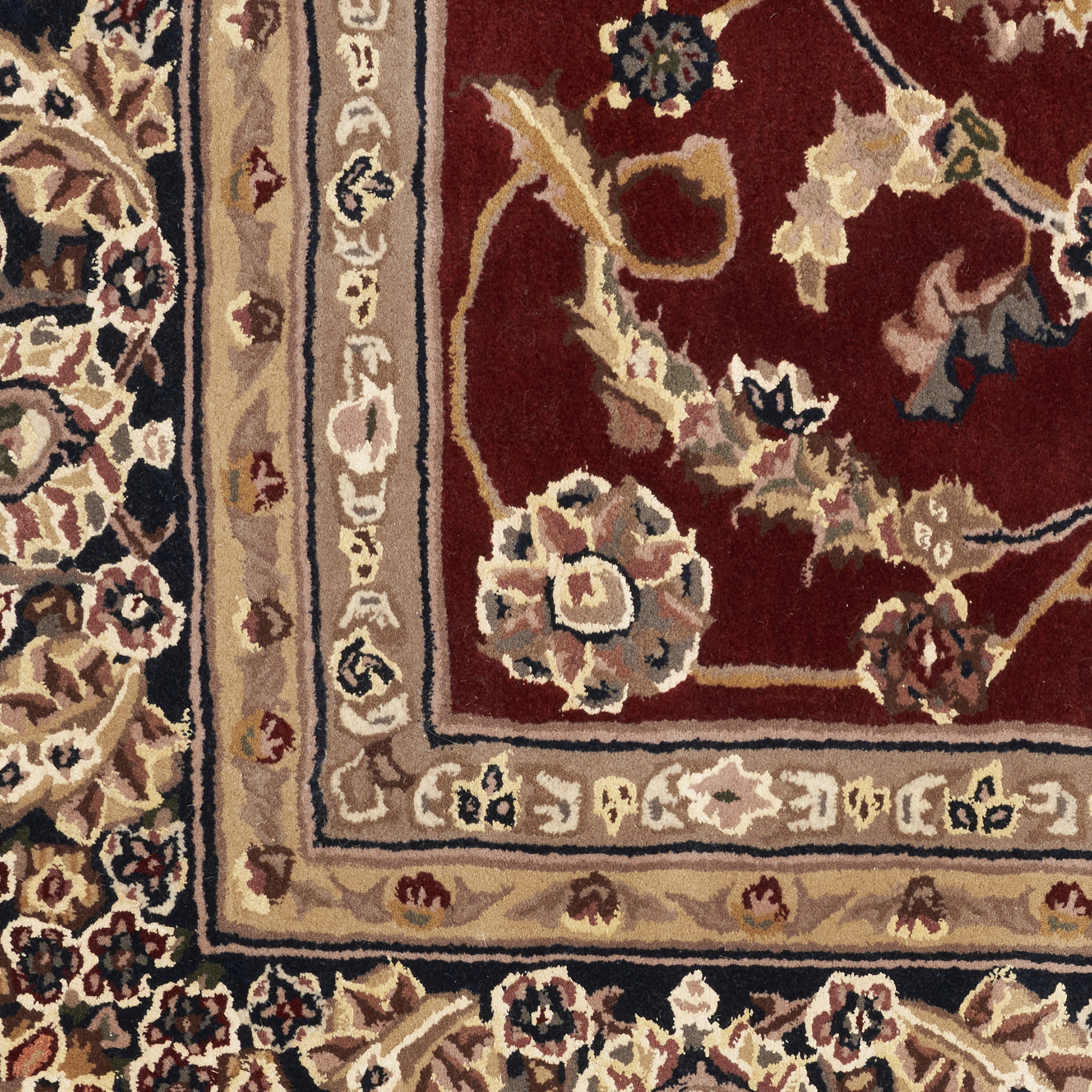 Nourison Nourison 2000 2'6" x 12' Burgundy Traditional Indoor Rug