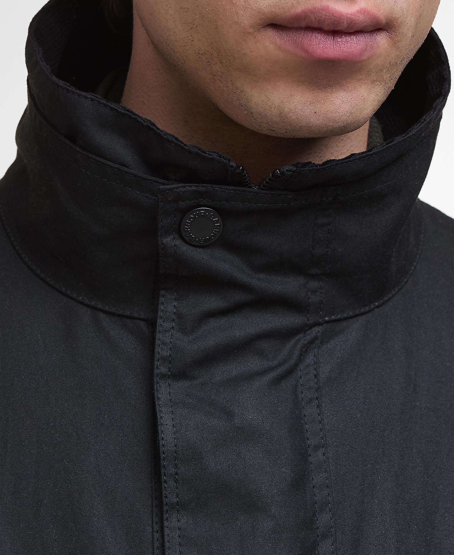 Re-Engineered Utility Bedale Waxed Jacket image number 4
