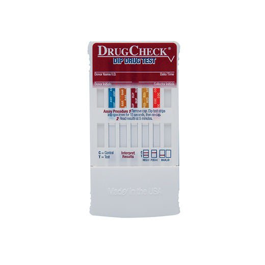 DrugCheck® Dip 10-Drug Panel Drugs of Abuse Test