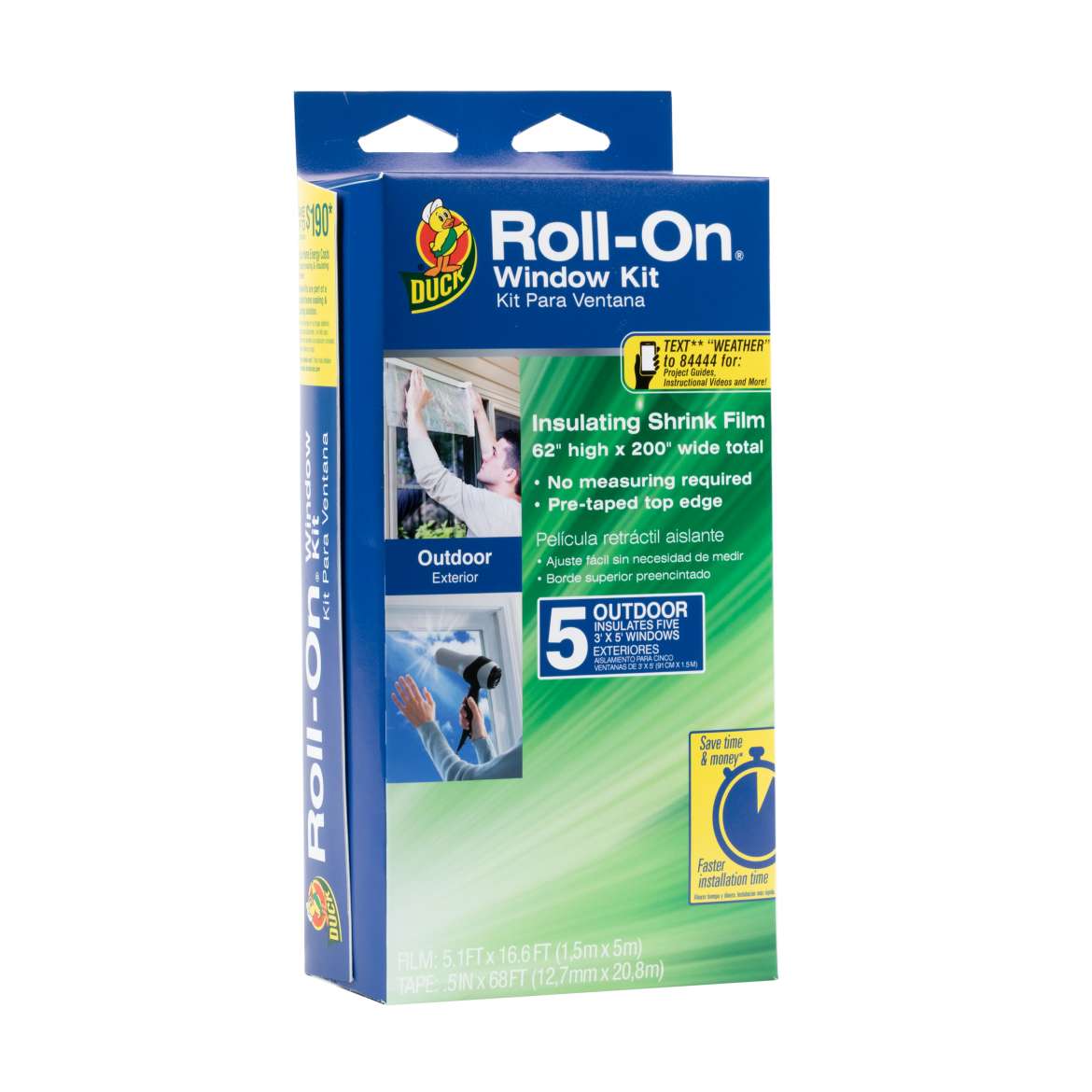 Roll-On® Window Insulation Kit Image