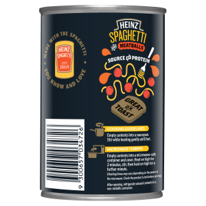  Heinz® Spaghetti and Meatballs 420g 