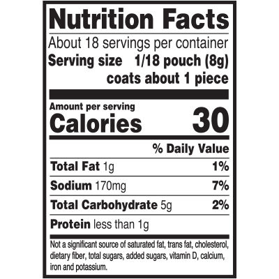 Ritz Garlic Butter Flavored Seasoned Cracker Coating Mix, 5 oz Bag