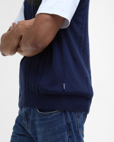 Navar Sweater Vest Classic Navy