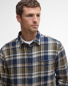 Camicia Chopford a maniche lunghe dalla vestibilità comoda Navy