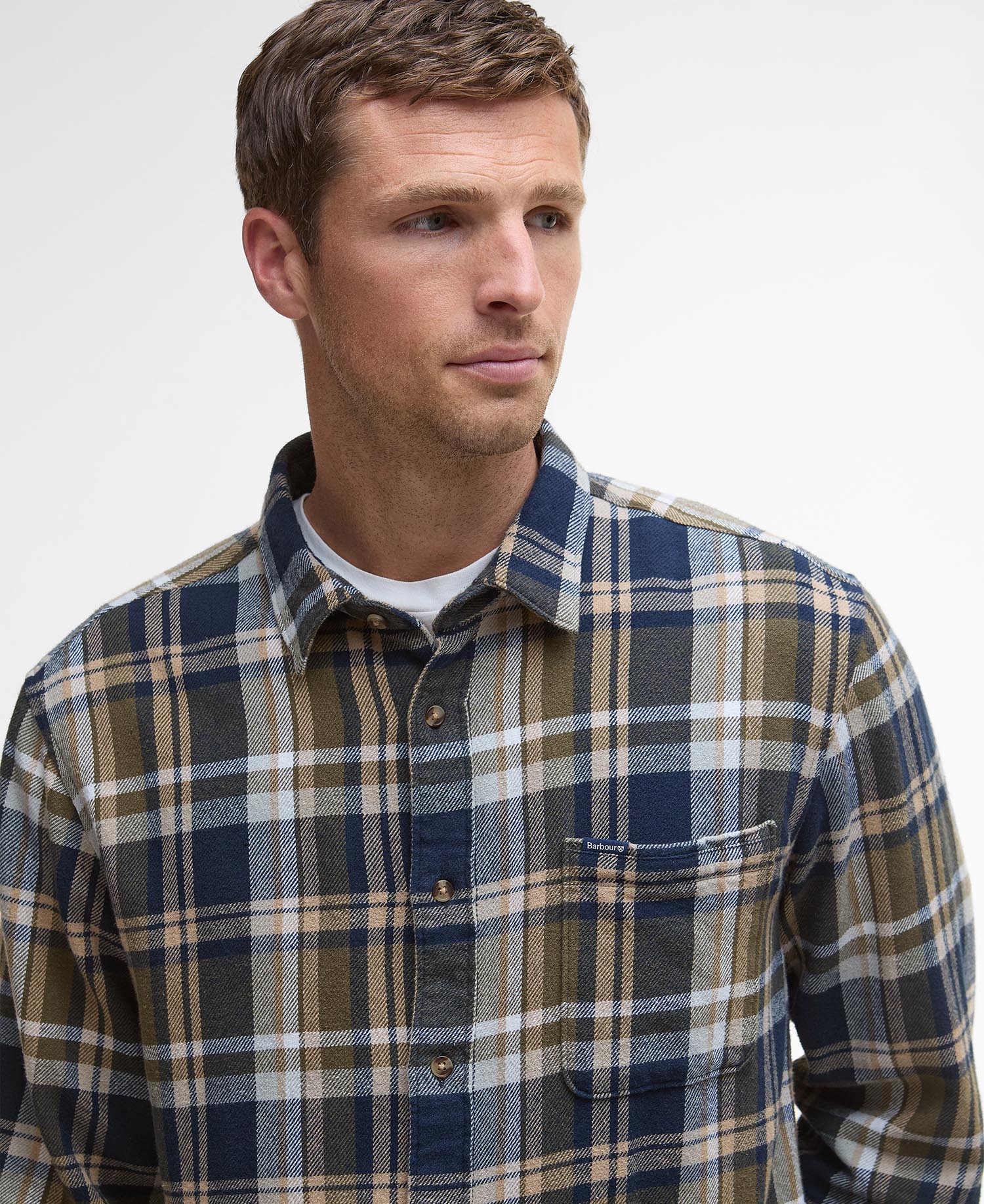 Camicia Chopford a maniche lunghe dalla vestibilità comoda image number 3