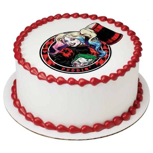 Batman™ Harley Quinn PhotoCake® Edible Image®