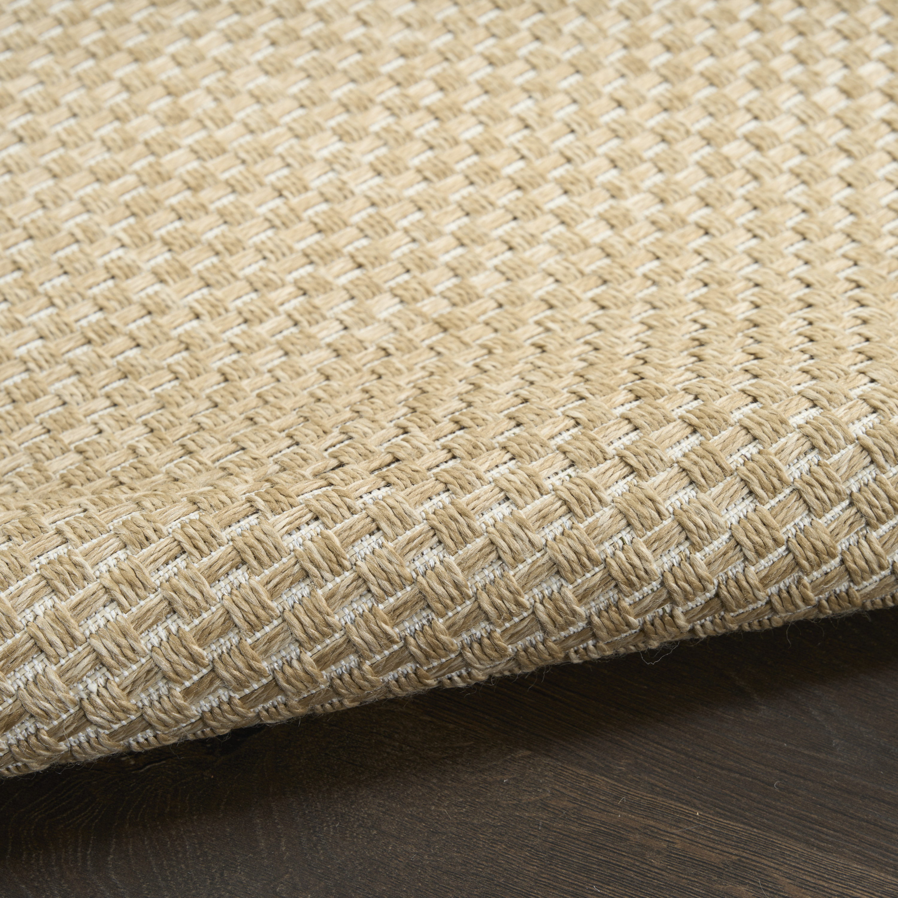 Nourison Tulum 2' x 3' Taupe Outdoor Rug