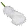 Impact, Microfiber 16" Duster, Green Handle, White Duster, Microfiber, White