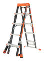 Select Step Ladder Fiberglass Model Adjustable 5-8 ft. Type IAA-375 lbs. Rated