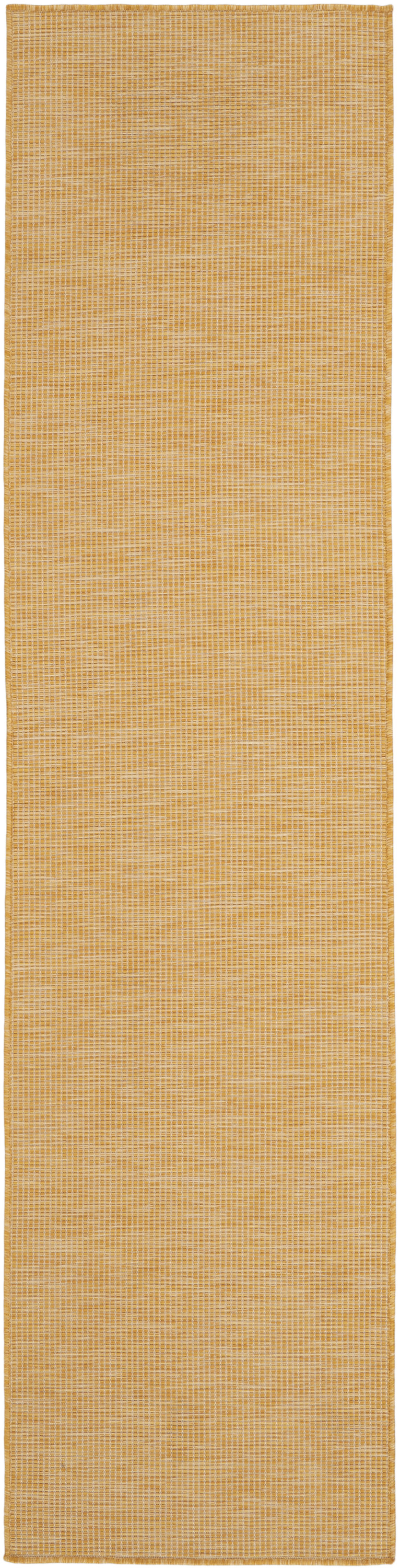 Nourison Positano 2'2" x 8' Yellow Modern Rug