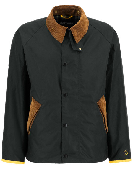 Barbour x Flower Mountain Oversized Transport Waxed Jacket Barbour x Flower Mountain Oversized Transport Waxed Jacket