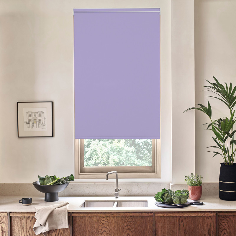 Acacia Blackout Lilac Roller Blind
