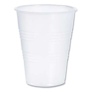 Dart, High-Impact Polystyrene Cold Cups, 9 oz, Translucent