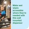 Tork, Everwipe Centerfeed Wet Wipe Dispenser, White