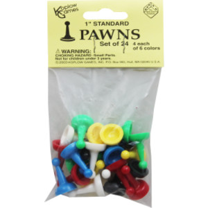 Pawns, 1", Pack of 24