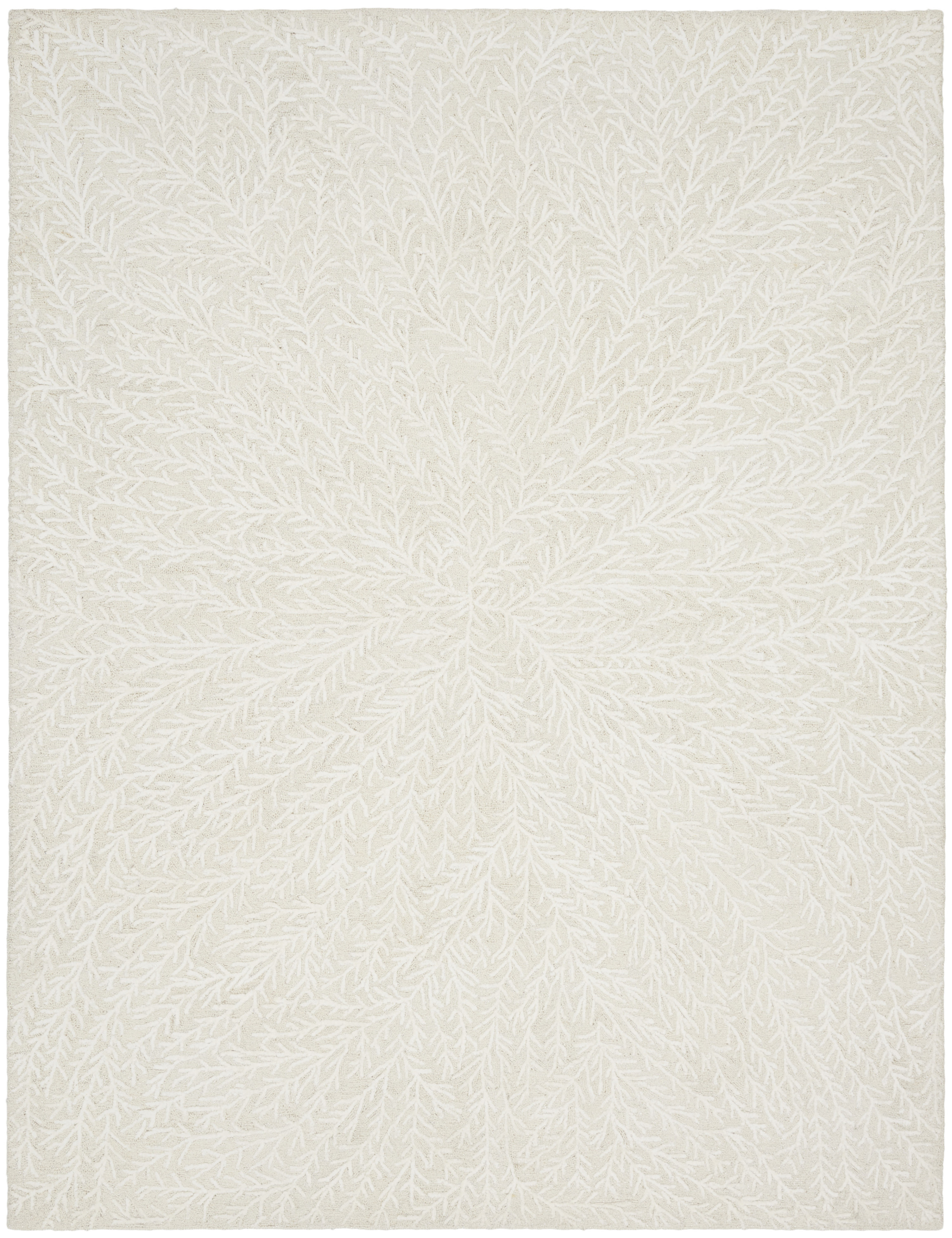 Michael Amini Ma30 Star 9'9" x 13'9" Ivory Modern Indoor Rug