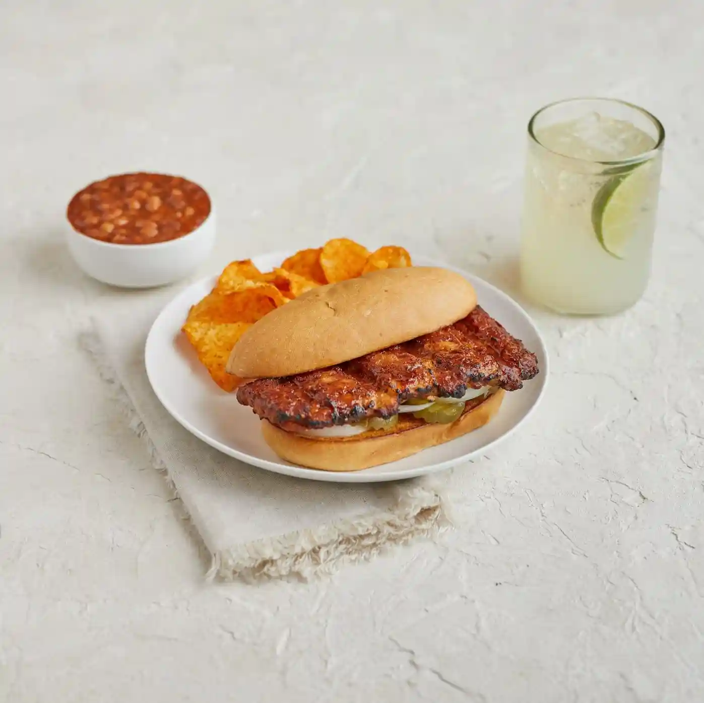 AdvancePierre™ Fully Cooked Pork Rib Patties with Honey BBQ Sauce, 3.25 oz._image_2